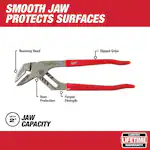 Milwaukee 48-22-6550 10" Smooth Jaw Pliers - Image 5