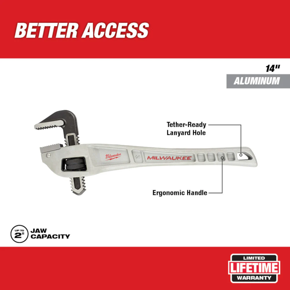 Milwaukee 48-22-7171, Steel Offset Hex Pipe Wrench - Image 4