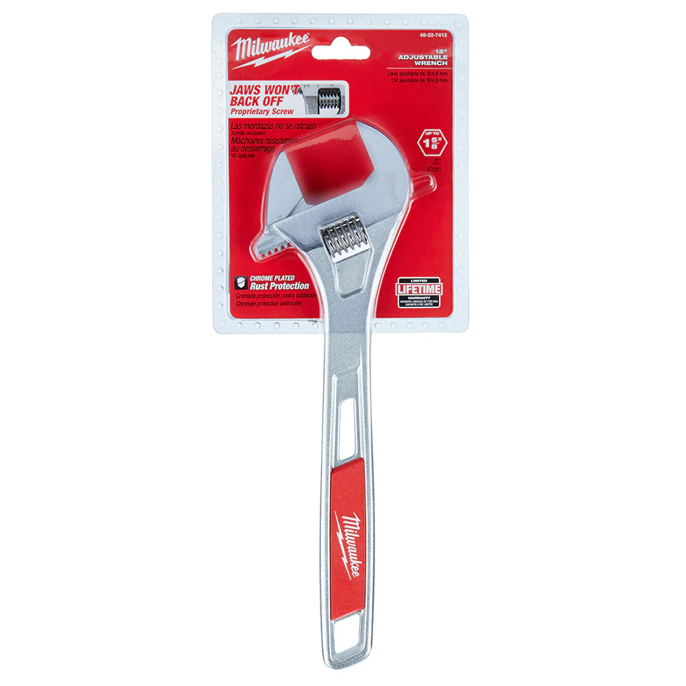 Milwaukee 48-22-7412, 12" Adjustable Wrench - Image 4