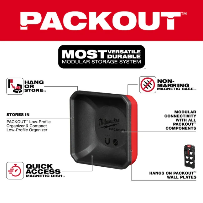 Milwaukee 48-22-8070, PACKOUT™ Magnetic Bin - Image 2