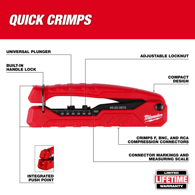 Milwaukee 48-22-8103, Coax Install Kit - Image 3