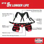 Milwaukee 48-22-8120, Contractor Work Belt w/Suspension Rig - Image 3