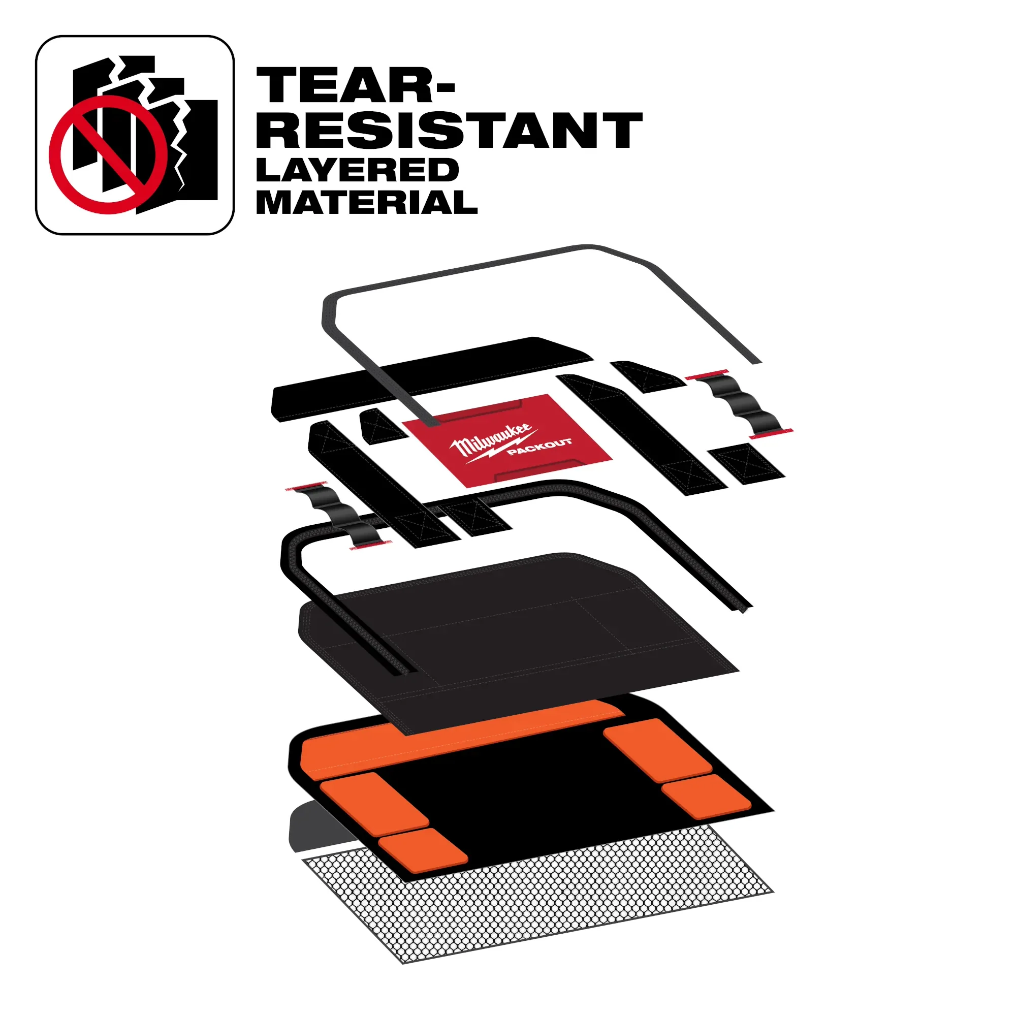 Milwaukee 48-22-8311, PACKOUT™ 10” Structured Tote - Image 4