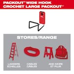 Milwaukee 48-22-8332, PACKOUT Wide Hook - Image 3