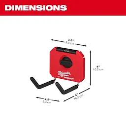 Milwaukee 48-22-8334, PACKOUT 4" Straight Hook - Image 3