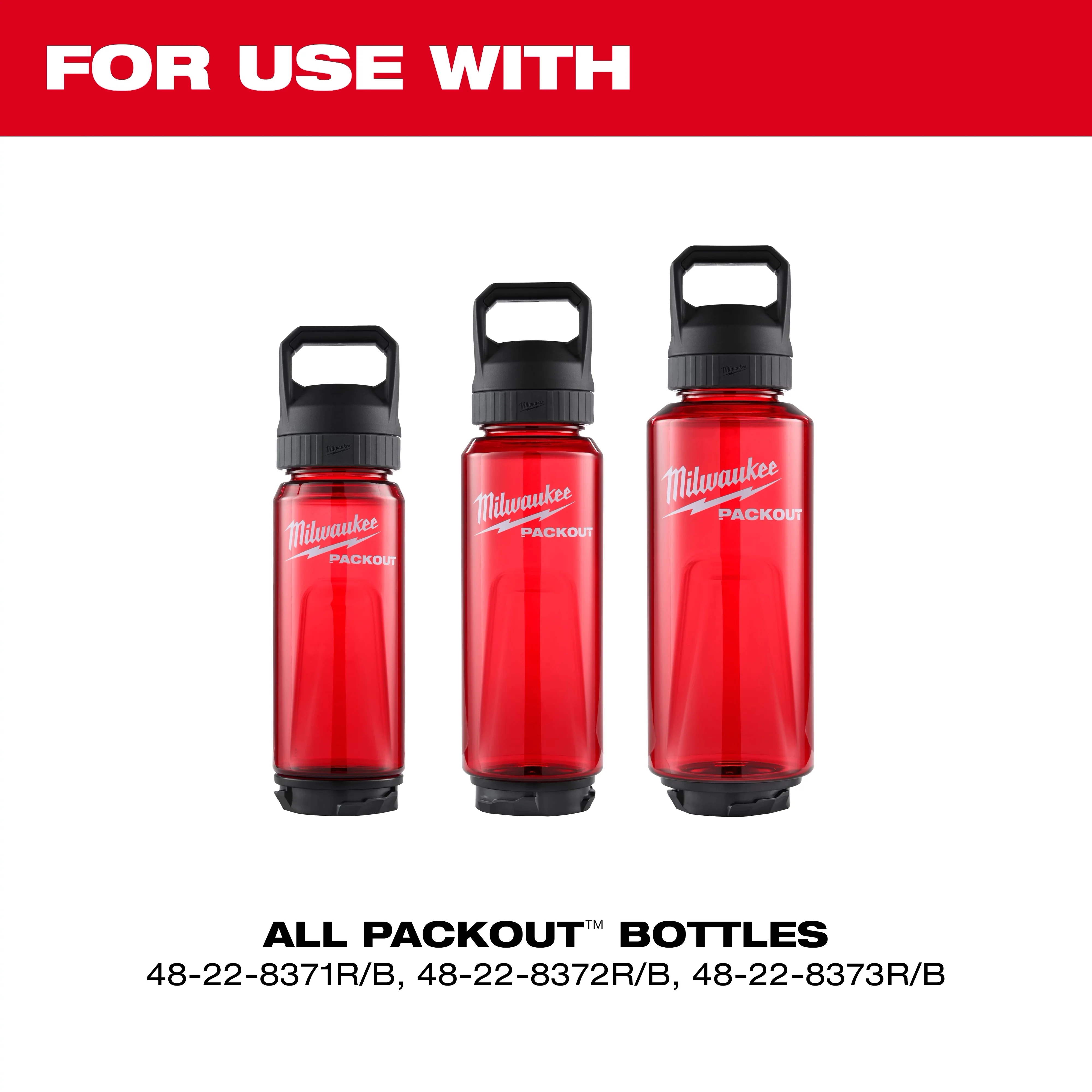 Milwaukee 48-22-8370, Chug Lid for PACKOUT™ Bottles - Image 3