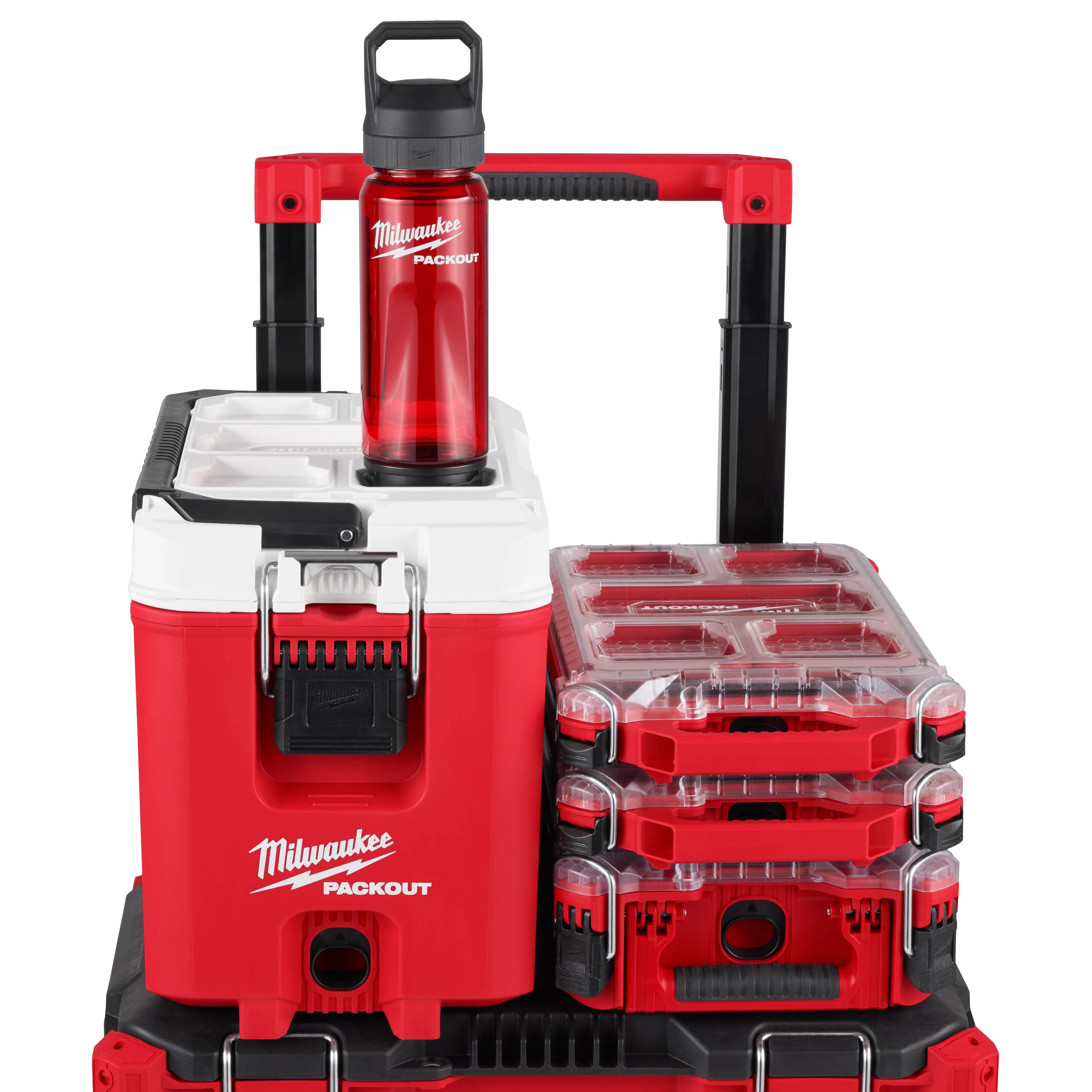 Milwaukee 48-22-8371R, PACKOUT™ 25oz Bottle with Chug Lid (Red) - Image 4