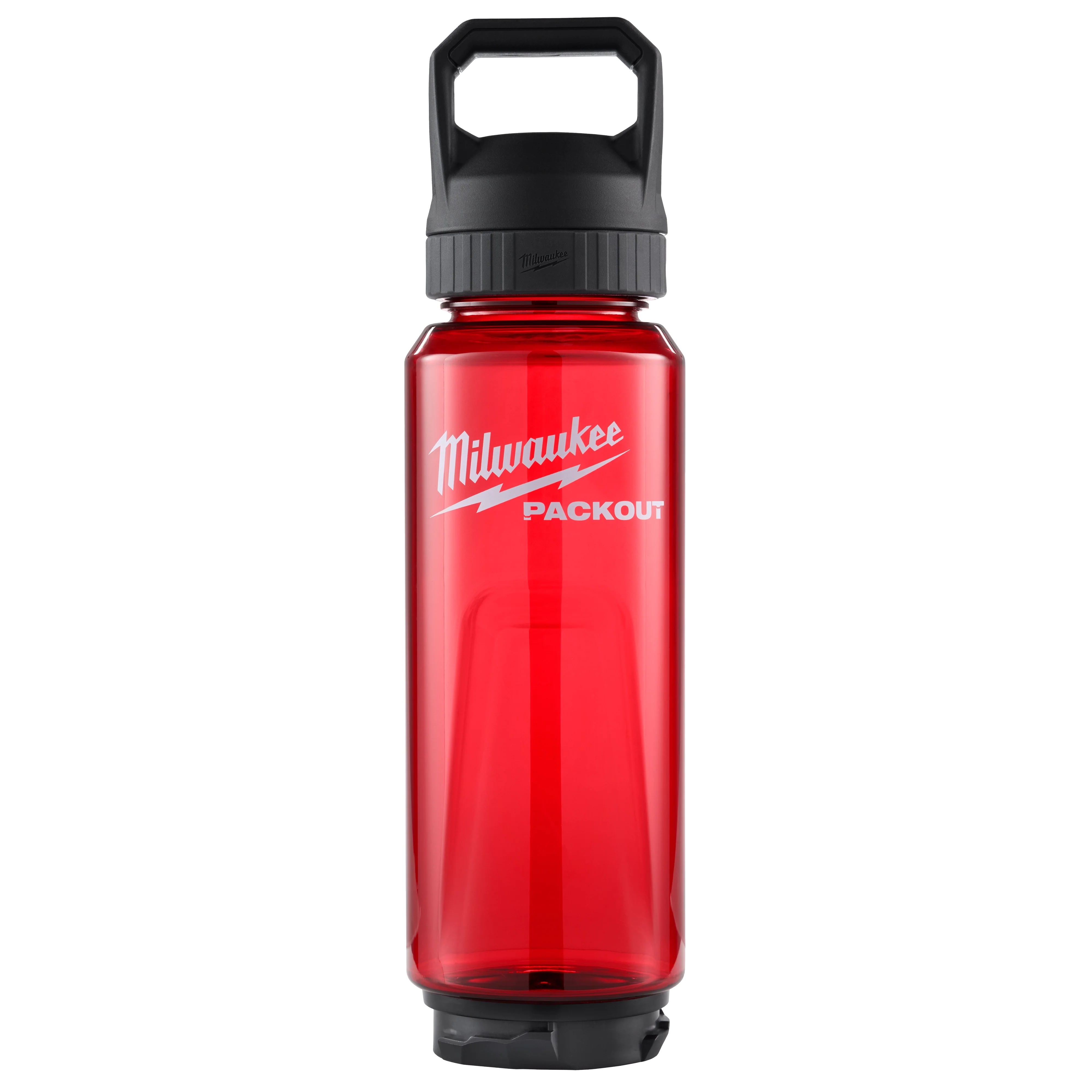 Milwaukee 48-22-8372R, PACKOUT™ 34oz Bottle with Chug Lid (Red)