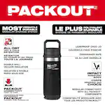 Milwaukee 48-22-8396B, PACKOUT™ 24oz Insulated Bottle with Chug Lid - Image 2