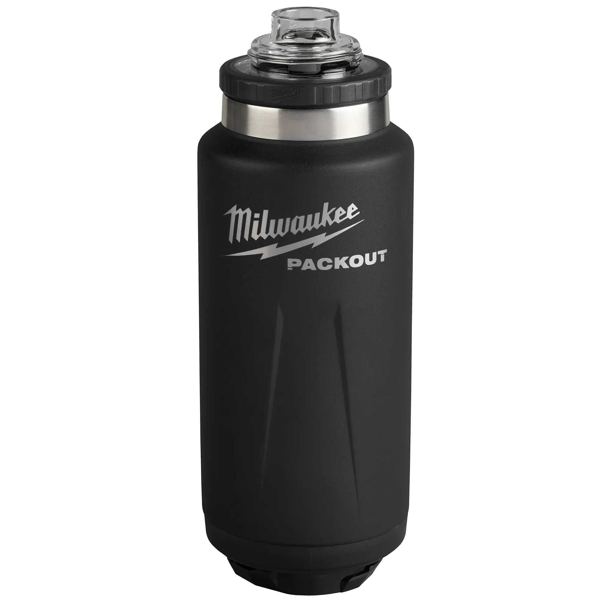 Milwaukee 48-22-8397B, PACKOUT™ 36oz Insulated Bottle with Chug Lid Black - Image 4