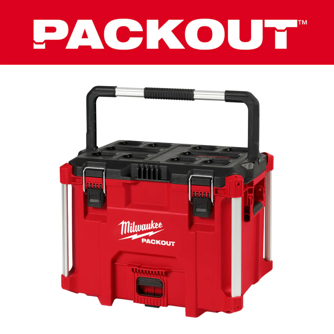 Milwaukee 48-22-8423, PACKOUT XL Tool Box W/Handle - Image 2