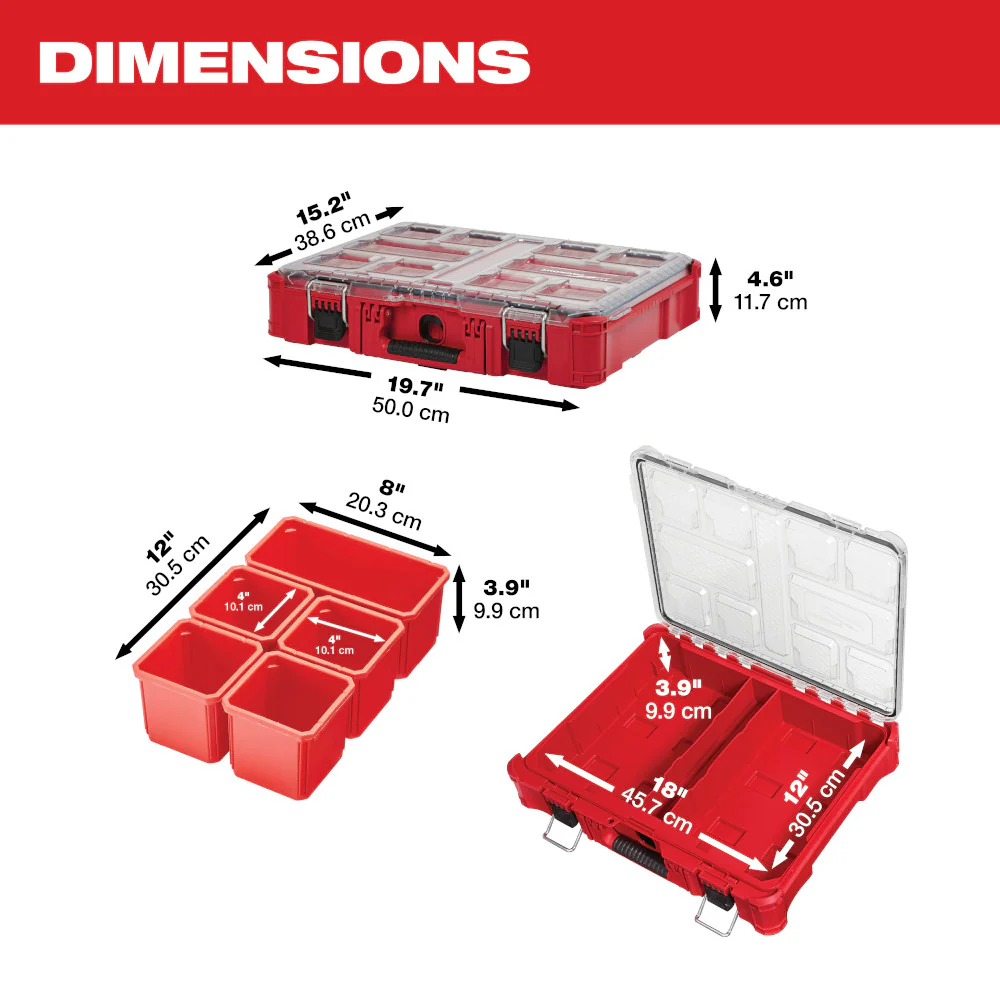 Milwaukee 48-22-8430, PACKOUT Organizer - Image 6