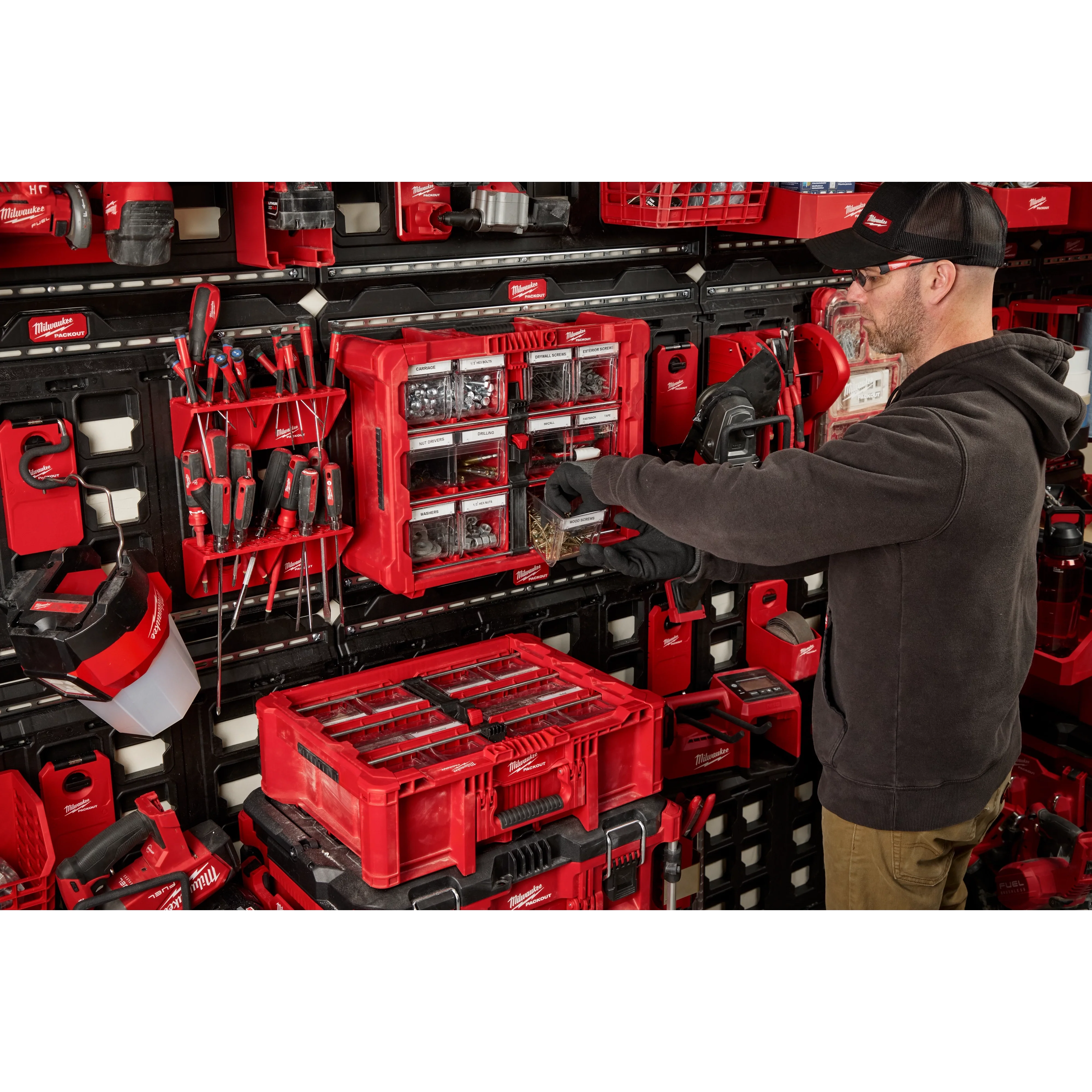 Milwaukee 48-22-8433, PACKOUT™ Tilt Bin Organizer - Image 5