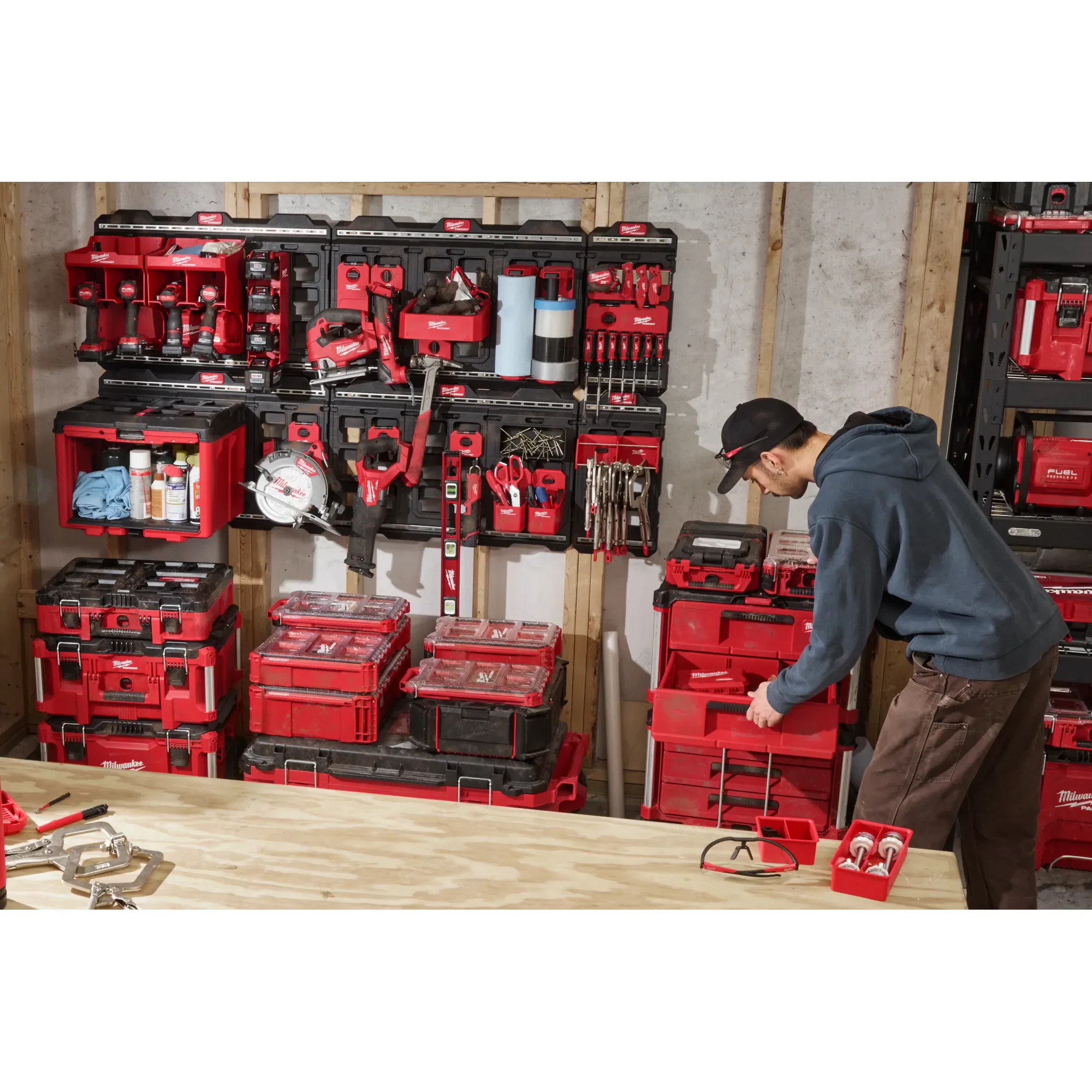 Milwaukee 48-22-8497, PACKOUT™ Large Wall Plate - Image 4