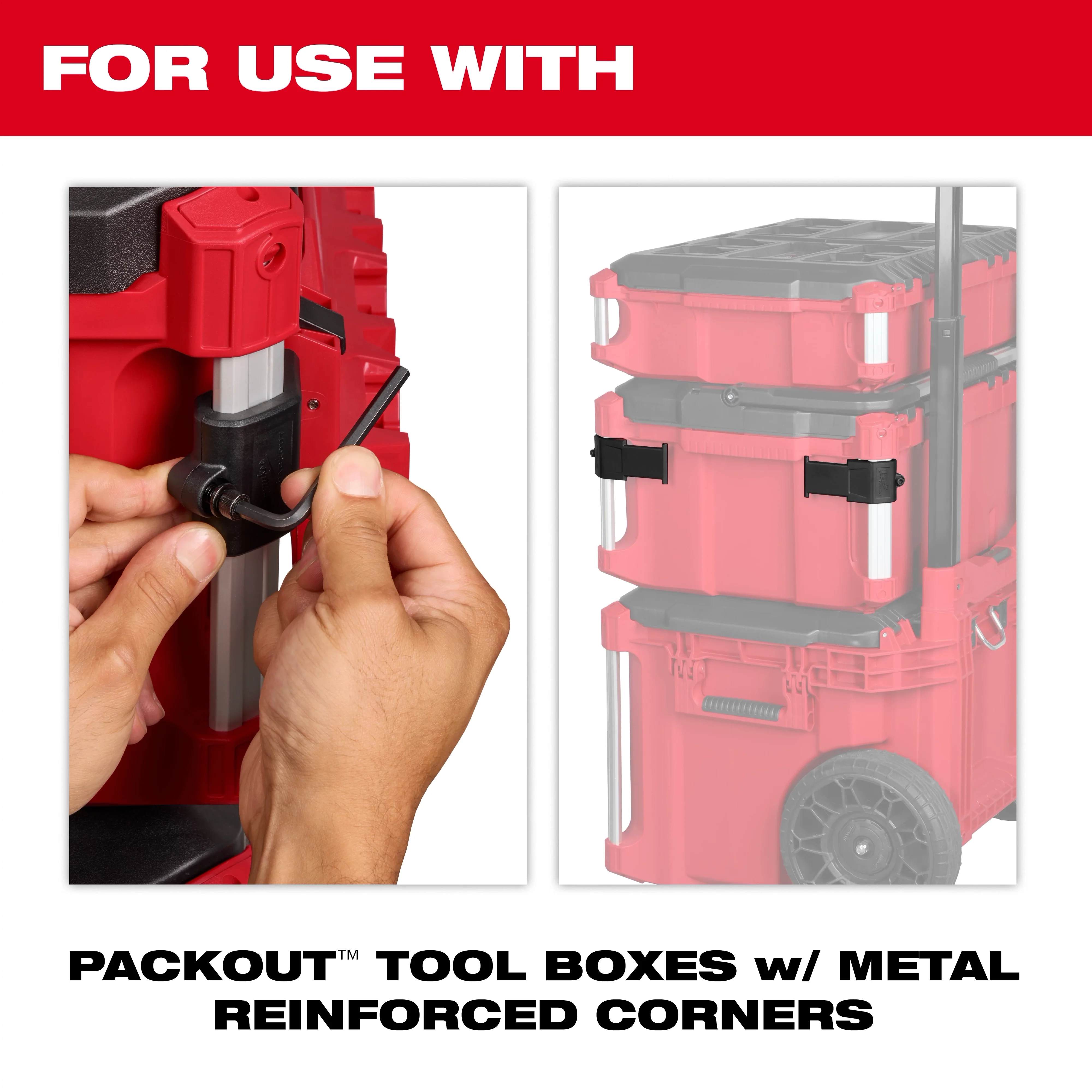 Milwaukee 48-22-8607, PACKOUT™ Tool Box Long Tool Holder Attachment - Image 4