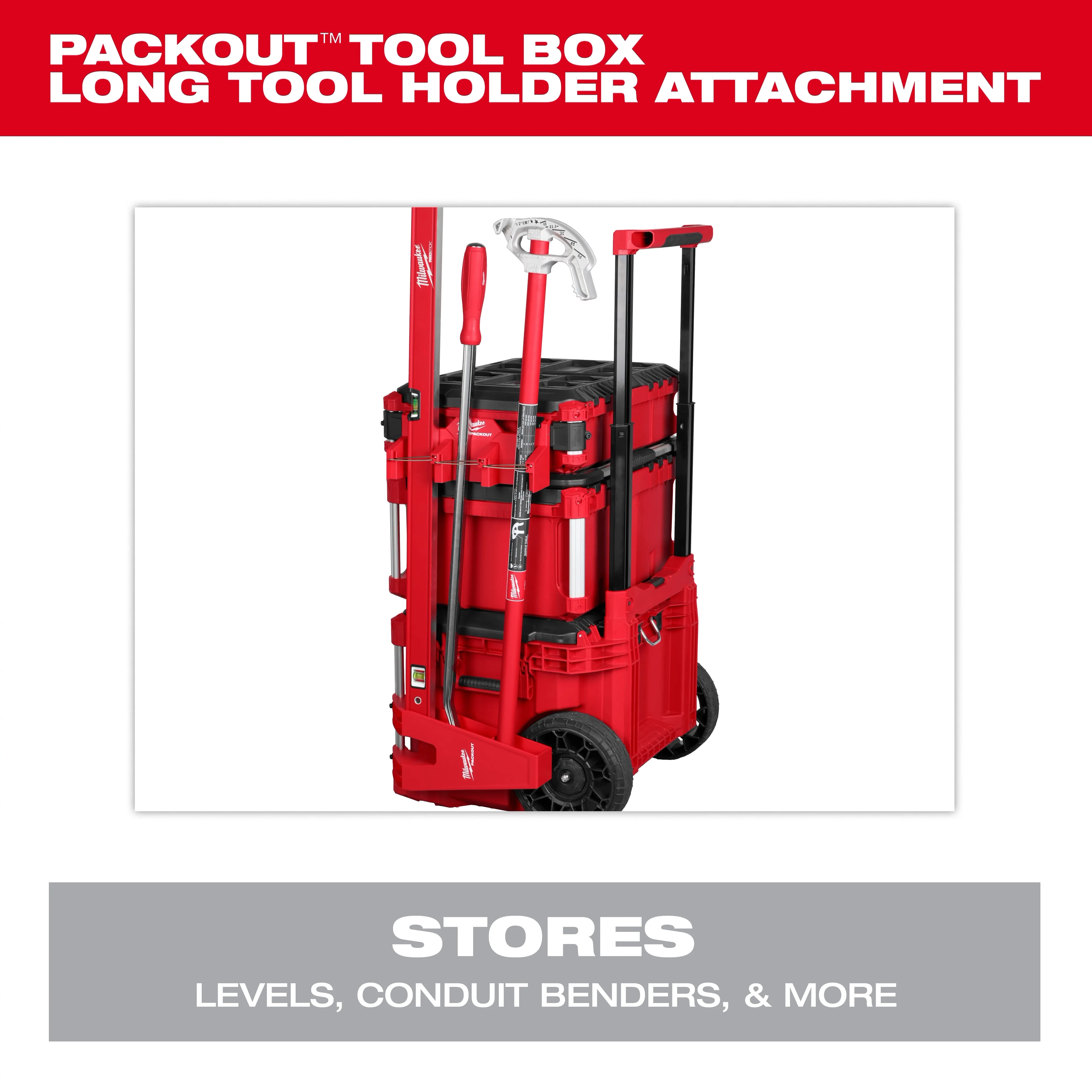 Milwaukee 48-22-8607, PACKOUT™ Tool Box Long Tool Holder Attachment - Image 5