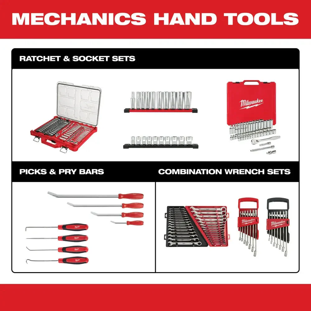 Milwaukee 48-22-9009, 1/4" Drive 9" Flex Head Ratchet - Image 9