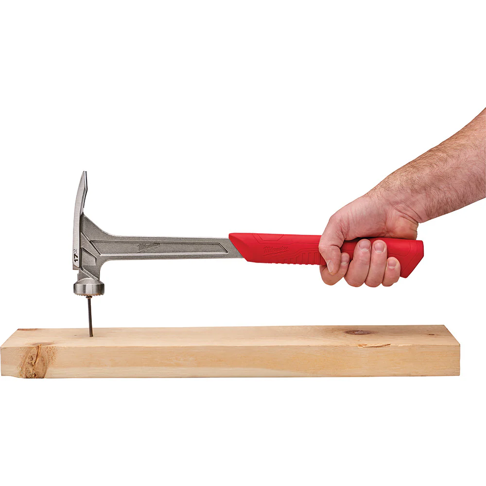 Milwaukee 48-22-9016, 17oz Milled Face Framing Hammer - Image 5