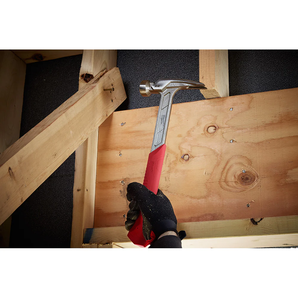 Milwaukee 48-22-9022, 22oz Milled Face Framing Hammer - Image 4