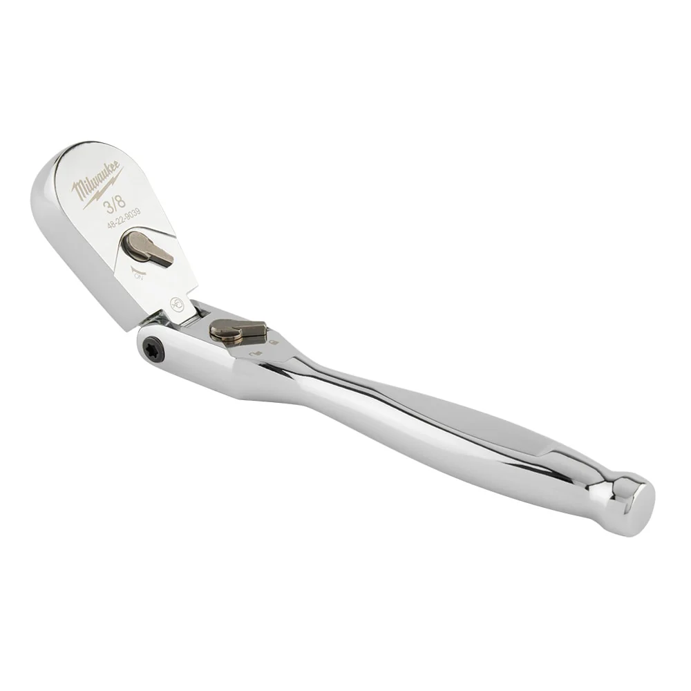 Milwaukee 48-22-9039, 3/8" Drive 9" Flex Head Ratchet - Image 3