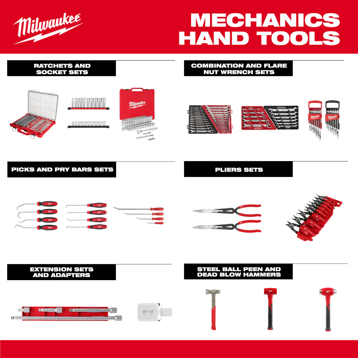 Milwaukee 48-22-9217, 4pc Hose Pick Set - Image 6