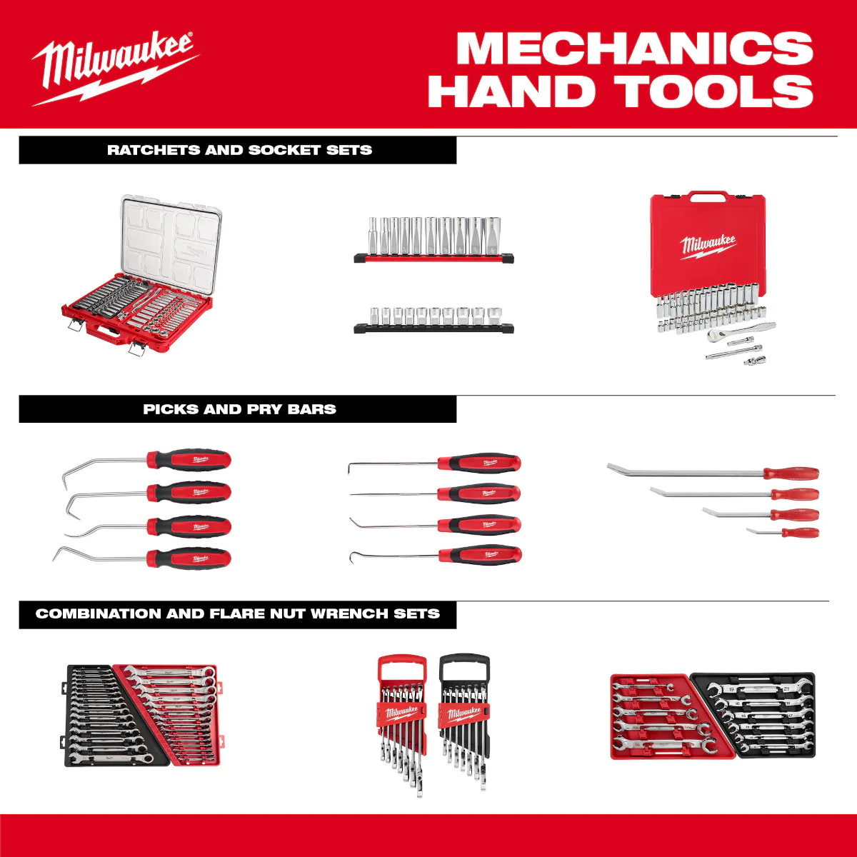 Milwaukee 48-22-9217, 4pc Hose Pick Set - Image 7