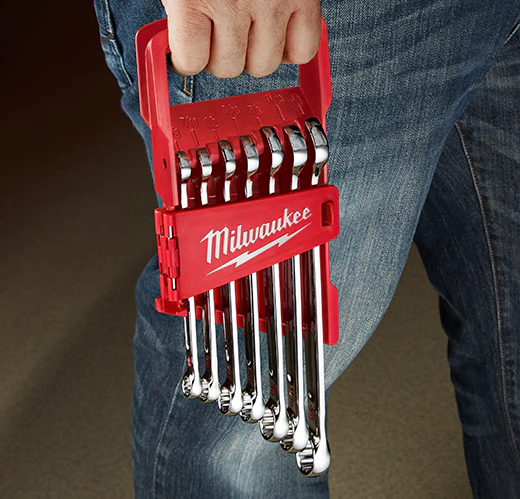 Milwaukee 48-22-9407, 7 pc Combination Wrench Set - SAE - Image 6