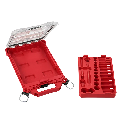 Milwaukee 48-22-9481, 3/8" 28 pc Ratchet and Socket Set in PACKOUT (SAE) - Image 4