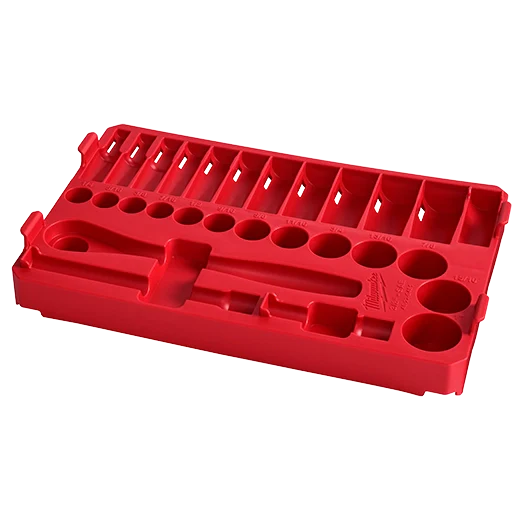 Milwaukee 48-22-9481, 3/8" 28 pc Ratchet and Socket Set in PACKOUT (SAE) - Image 6