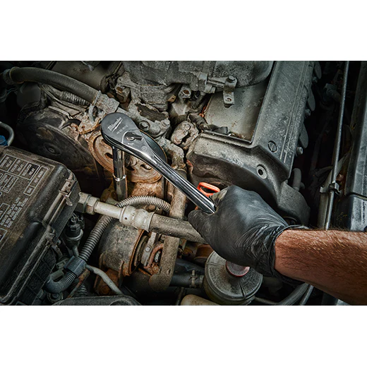 Milwaukee 48-22-9487, 47pc 1/2" Drive Ratchet & Socket Set with PACKOUT™ Low-Profile Organizer - Image 3