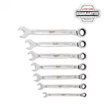 Milwaukee 48-22-9506, 7pc Ratcheting Combination Wrench Set - Metric - Image 11