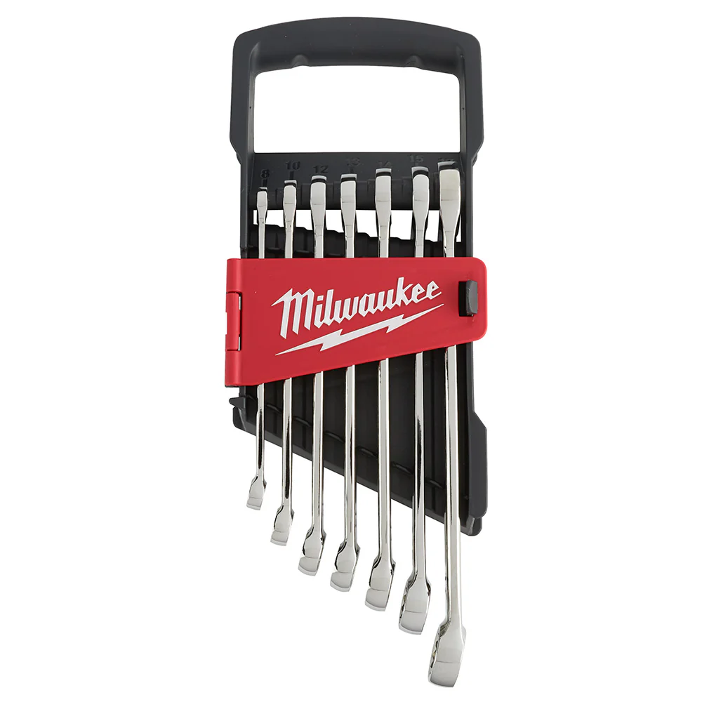 Milwaukee 48-22-9507 7pc Combination Wrench Set - Metric - Image 4