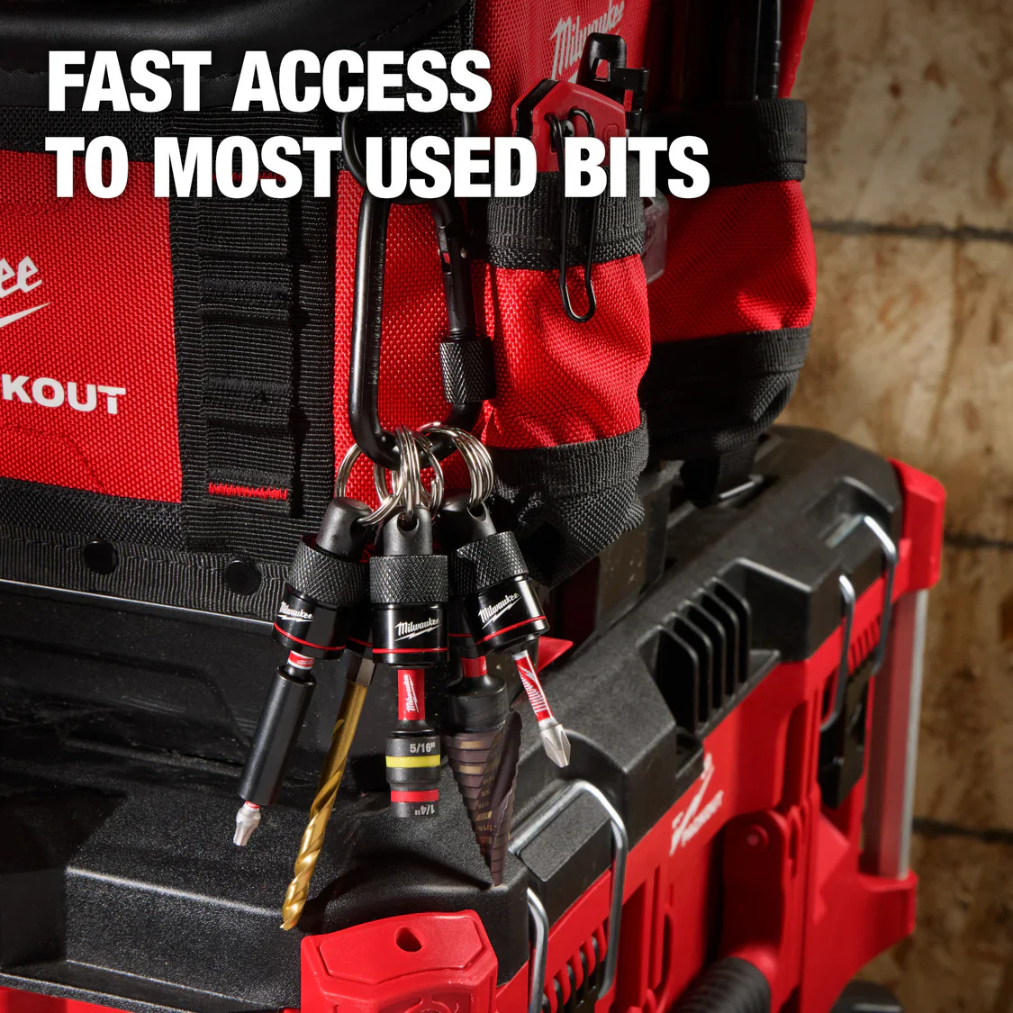 Milwaukee 48-32-4537, 5PC BIT HOLDER W/ CARABINER - Image 4