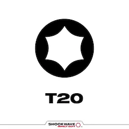 Milwaukee 48-32-4678, 3-1/2" Torx T20 SHOCKWAVE Impact Duty Bit - 2 Pack - Image 8