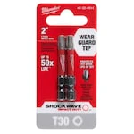 Milwaukee 48-32-4914, Shockwave™ 2" Impact Torx® T30 Power Bits (2PK) - Image 3
