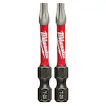 Milwaukee 48-32-4985, Shockwave™ 2" Impact Torx® T25 Power Bits (2PK)
