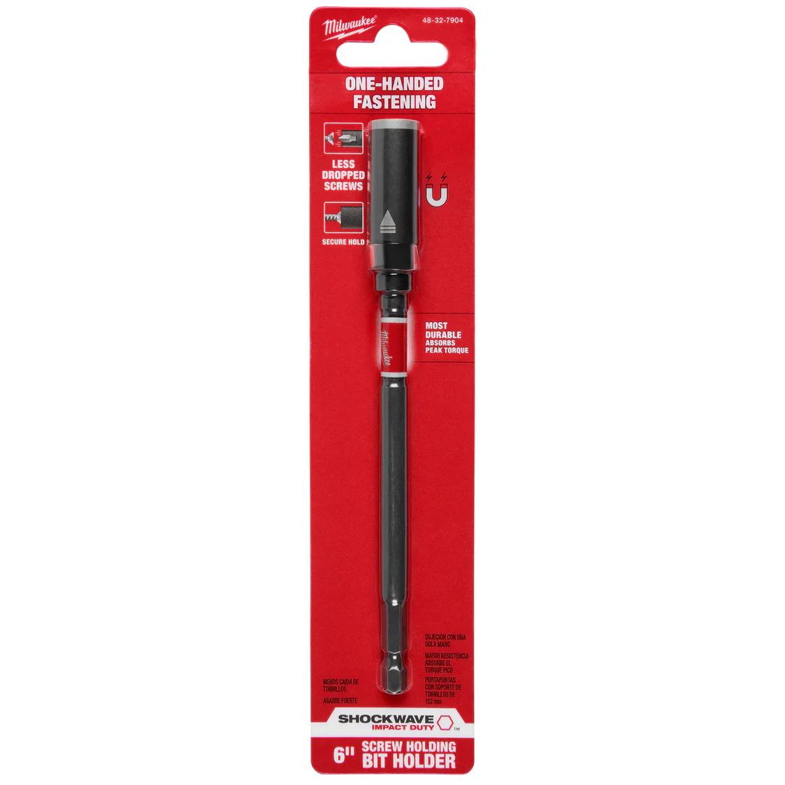 Milwaukee 48-32-7904, SHOCKWAVE™ Impact Duty Screw-Holding Bit Holder 6" - Image 3