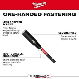 Milwaukee 48-32-7905, SHOCKWAVE™ Impact Duty 3in. Screw-Holding Bit Holder & Insert Bit Set (4Pc) - Image 3