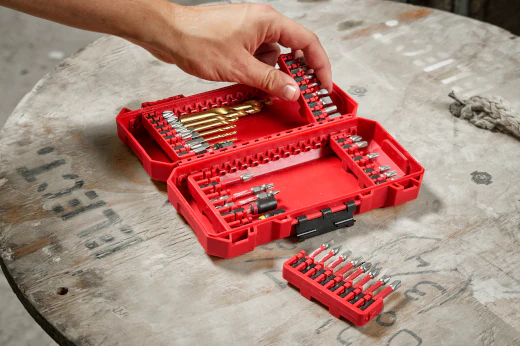 Milwaukee 48-32-9933, Small & Medium Case Rows for Impact Driver Accessories 5PK - Image 4
