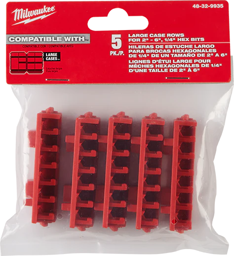 Milwaukee 48-32-9935, Large Case Rows for Impact Driver Accessories 5PK - Image 2