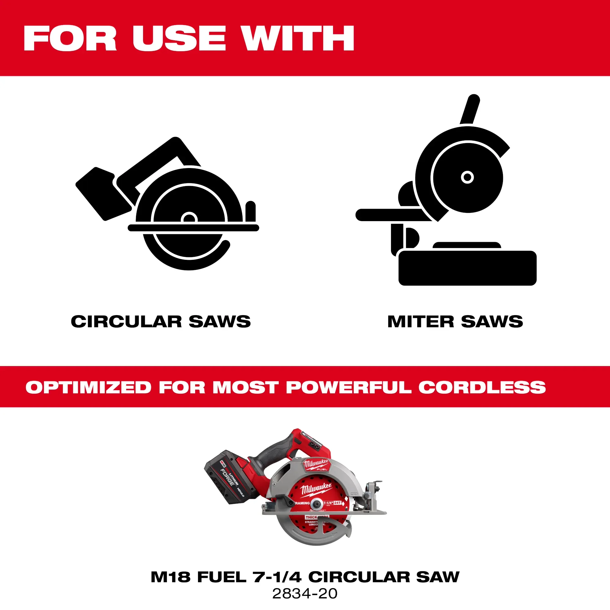 Milwaukee 48-40-2740, 7-1/4" 24T THICK KERF FRAMING 25PK - Image 5