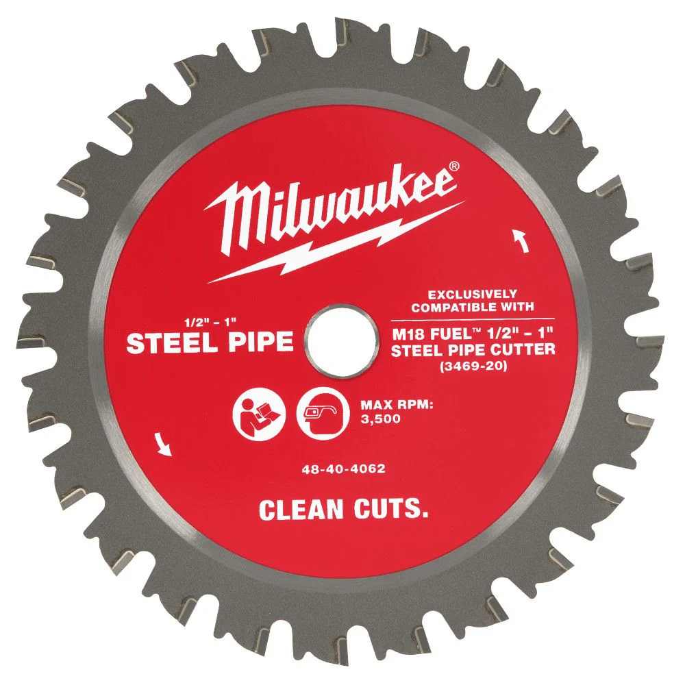 Milwaukee 48-40-4062, 1/2” – 1” Steel Pipe Cutter blade - Image 8