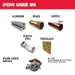 Milwaukee 48-40-4320, 6-1/2" 54T ALUMINUM Circular Saw Blade, 5/8" - Image 3