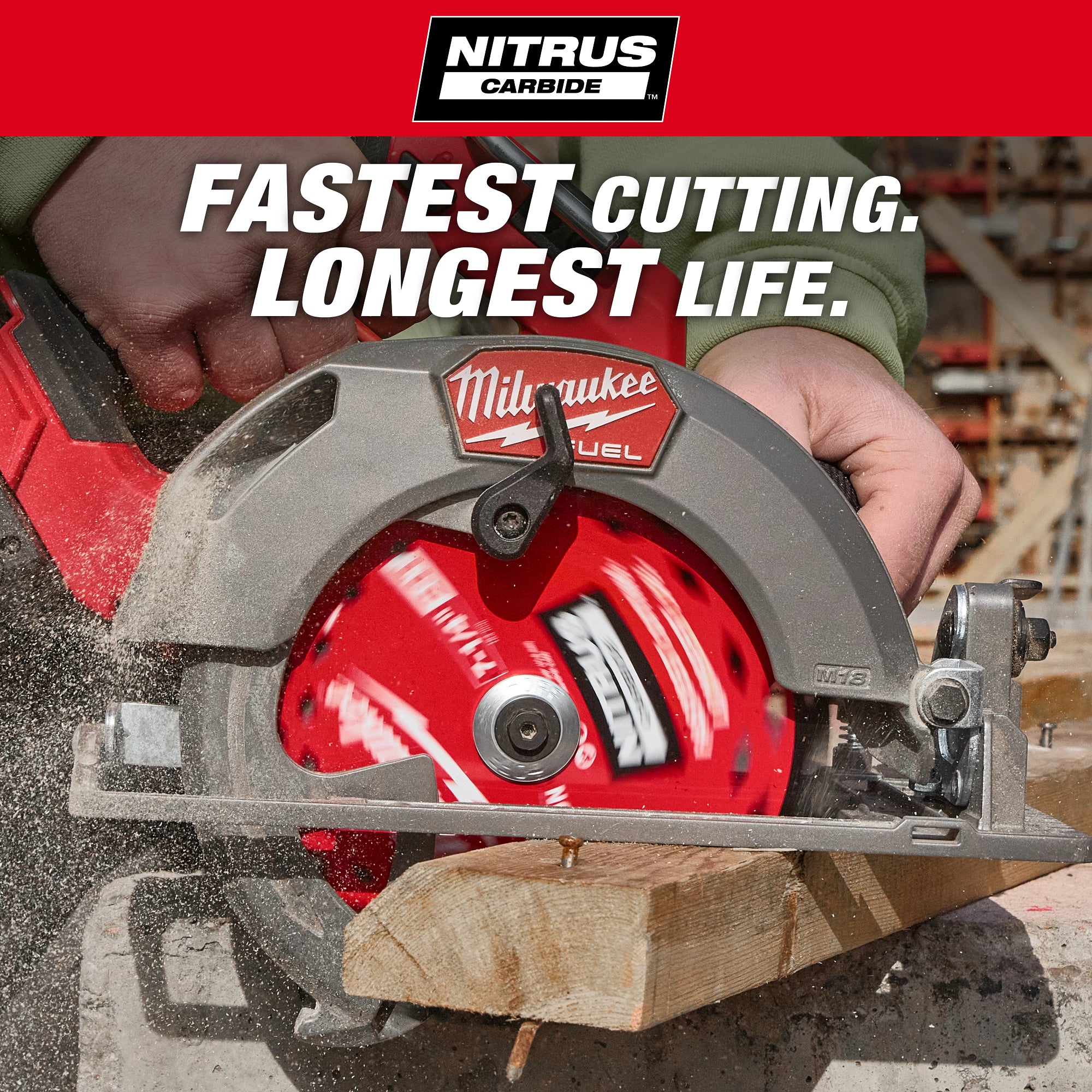 Milwaukee 48-41-0750, 7-1/4” 24T NITRUS™ Carbide Framing & Demolition Circular Saw Blade - Image 3
