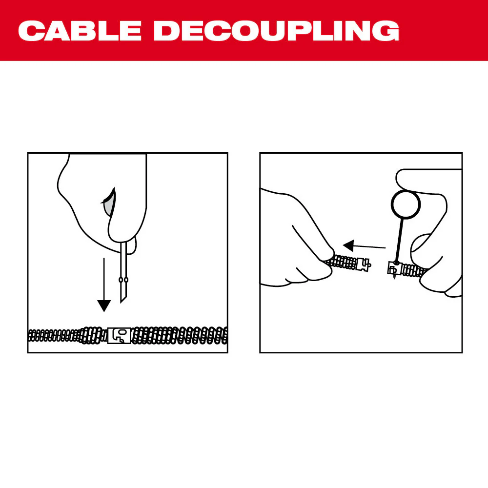 Milwaukee 48-53-2680, 5/8” X 7-1/2' All-Purpose Open Wind Sectional Cable - Image 3