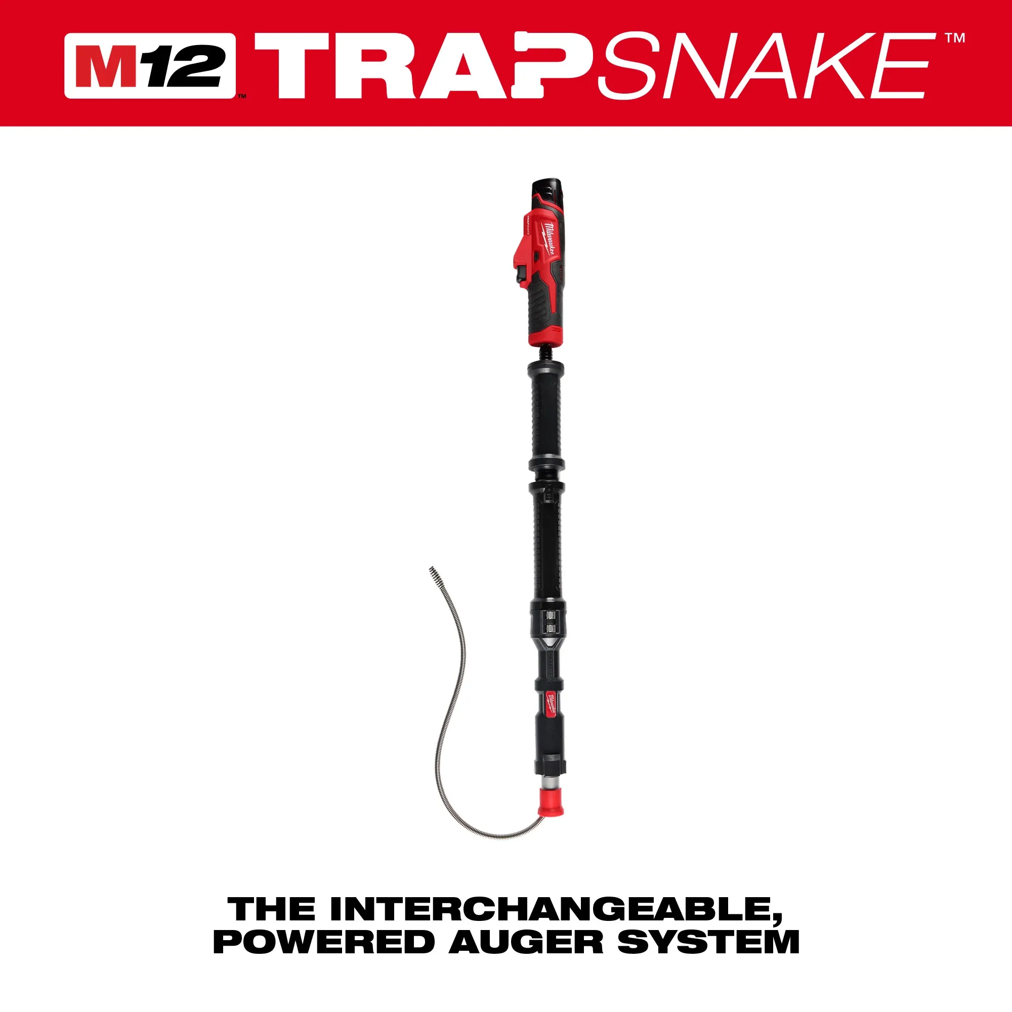 Milwaukee 48-53-3574, TRAPSNAKE™ 4' Urinal Auger Cable - Image 3