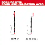 Milwaukee 48-53-3574, TRAPSNAKE™ 4' Urinal Auger Cable - Image 5