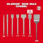 Milwaukee 48-62-4089, SDS-MAX DEMO 2" X 12" Scraping Chisel - Image 5