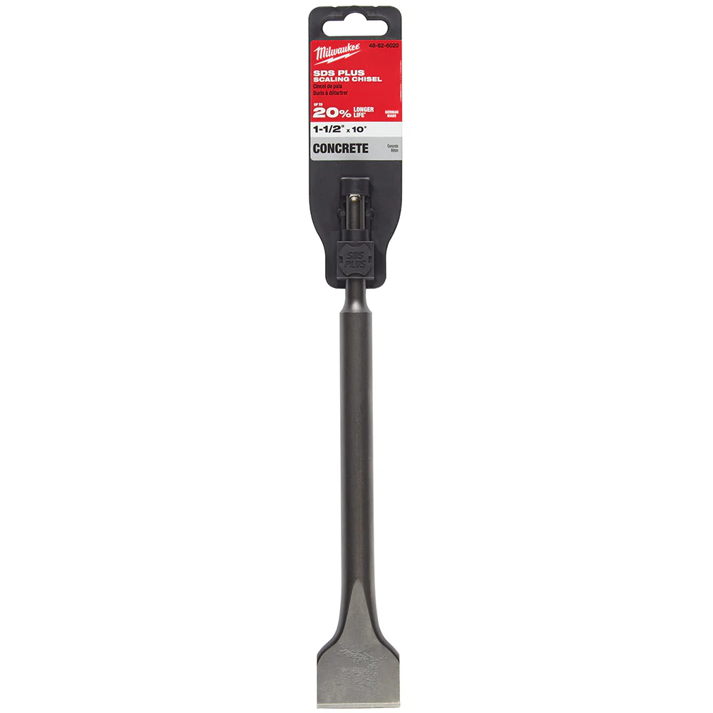 Milwaukee 48-62-6030, SDS PLUS Tile Chisel 1-7/8″ x 9-1/2″ - Image 2