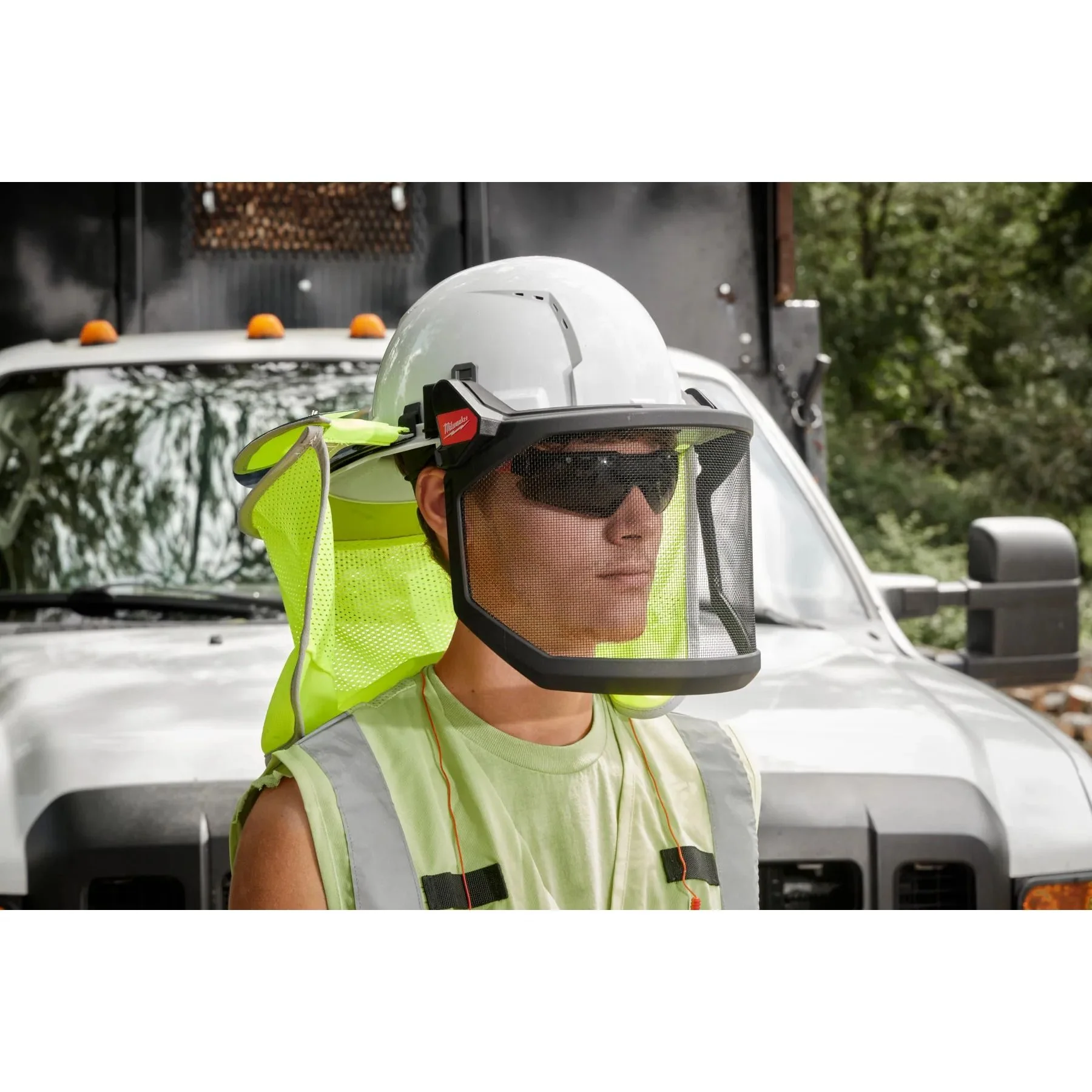 Milwaukee 48-73-1111, BOLT™ Full Brim Hard Hat w/4pt Ratcheting Suspension (USA) - Image 4